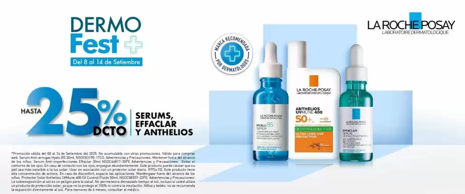 Catálogo La Roche Posay (válido hasta 14-09)