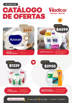Catálogo Supermercados Tadicor (válido hasta 16-09)