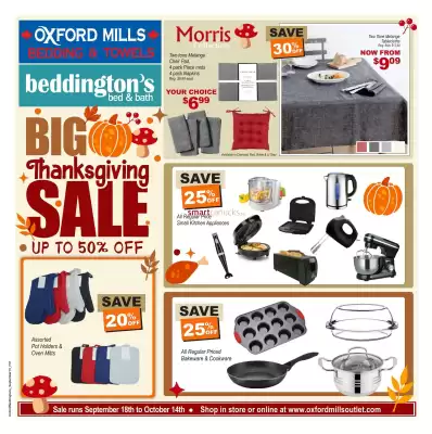 Oxford Mills flyer