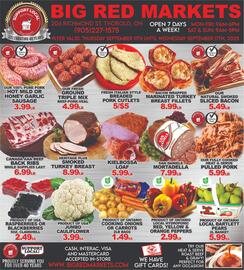 Big Red Markets flyer week 37 Page 1