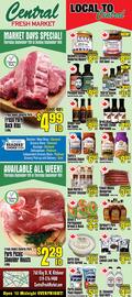 Central Fresh Market flyer week 37 Page 1
