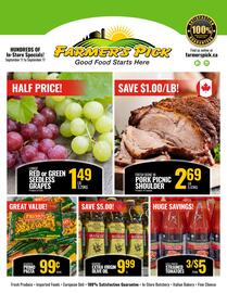 Farmer's Pick flyer week 37 Page 1