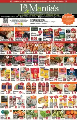 Lamantia's flyer (valid until 17-09)
