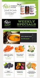 Pete's Fine Foods flyer week 37 Page 1