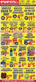 Pupo's Food Market flyer week 37 Page 1