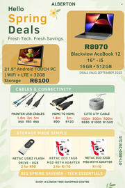 Matrix Warehouse catalogue Page 1