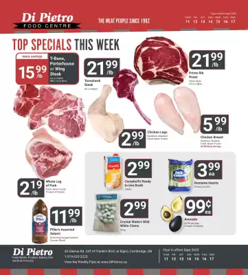 Di Pietro flyer (valid until 17-09)