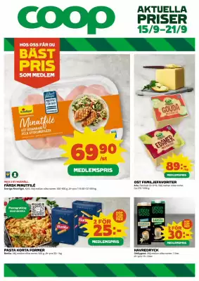 Coop reklamblad (giltig till och med 21-09)