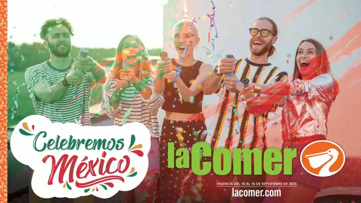 Folleto La Comer (válido hasta 16-09)