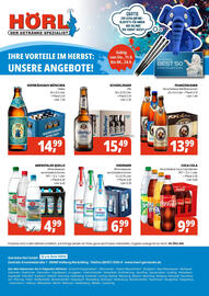 Hörl Getränke Prospekt Seite 1