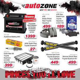 AutoZone catalogue Page 1