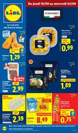 Catalogue Lidl semaine 38 page 1
