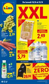 Volantino Lidl settimana 38 Pagina 1