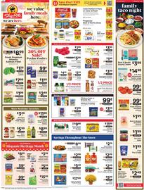 ShopRite flyer Page 1