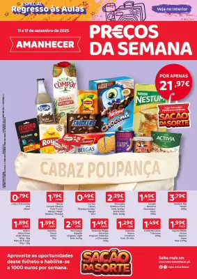 Folheto Amanhecer (válido até 17-09)