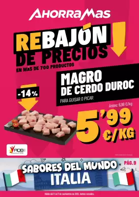 Folleto AhorraMas (válido hasta el 17-09)