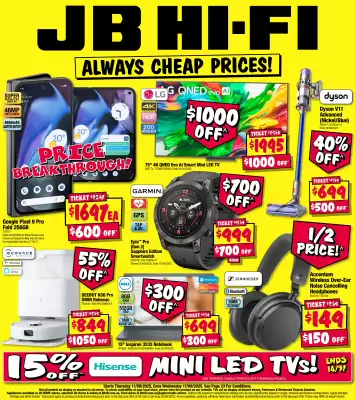 JB Hi-Fi catalogue (valid until 17-09)