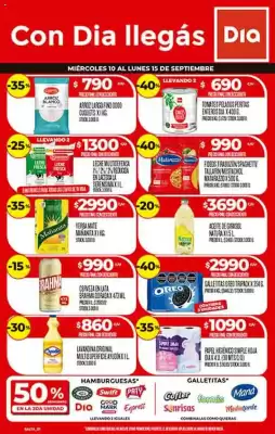 Folleto Supermercados DIA (válido hasta 15-09)