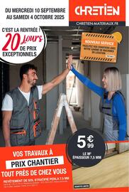 Catalogue Chretien Matériaux page 1