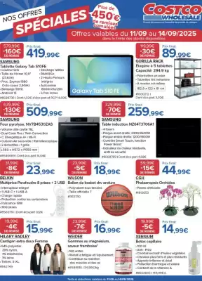 Catalogue Costco (valable jusqu'au 14-09)