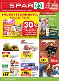Spar akciós újság hét 37 Oldal 1