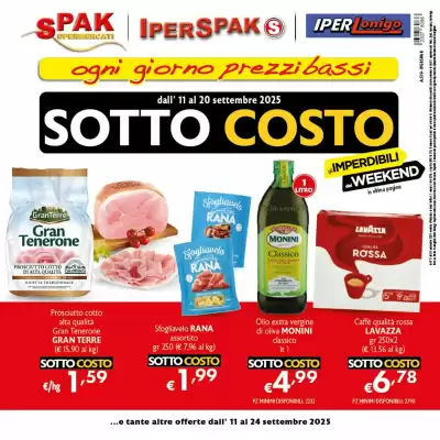 Volantino Spak Supermercati (valido fino al 24-09)