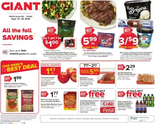 GIANT weekly ad (valid until 19-09)