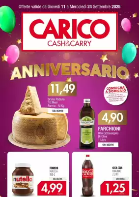 Volantino Carico Cash & Carry (valido fino al 24-09)