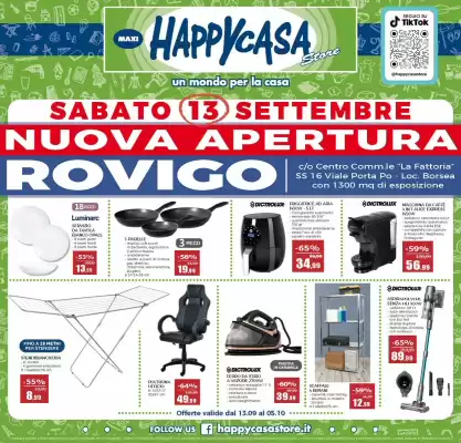 Volantino Happy Casa (valido fino al 5-10)