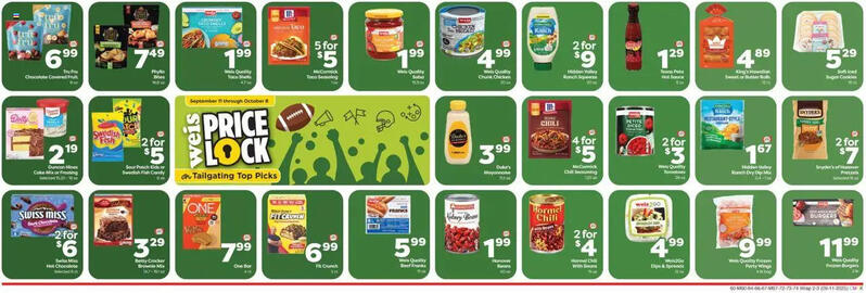 Weis Markets weekly ad week 37 Page 6