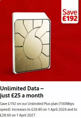 Vodafone catalogue (valid until 1-04)