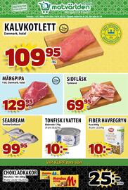 Matvärlden Tensta reklamblad vecka 37 Sida 1