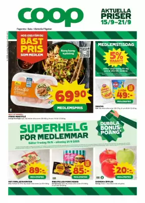 Coop reklamblad