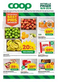Coop reklamblad vecka 38 Sida 1