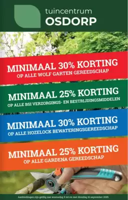 Tuincentrum Osdorp folder (geldig t/m 16-09)