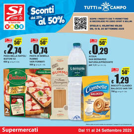 Volantino Sì con te Pagina 1