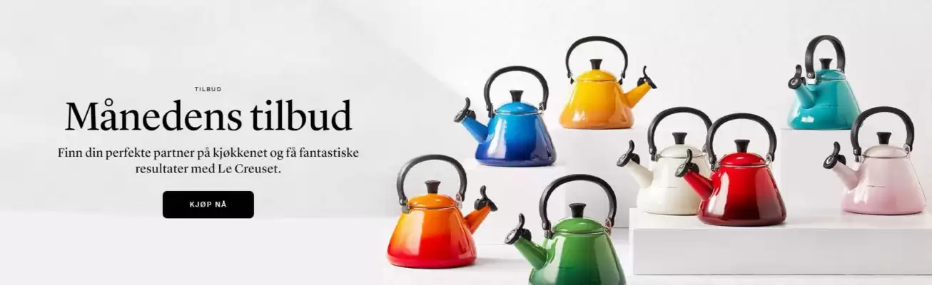 Le Creuset kundeavis (gyldig til 30-09)