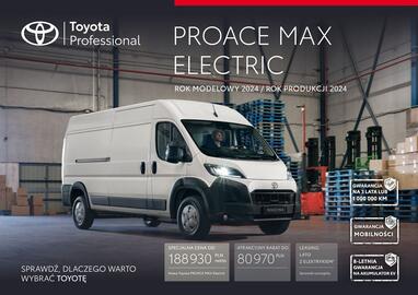 Toyota gazetka | Proace Max electric Strona 1