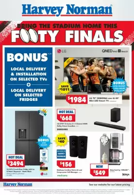 Harvey Norman catalogue (valid until 17-09)