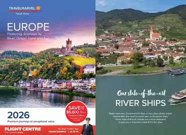 Flight Centre brochure Page 1