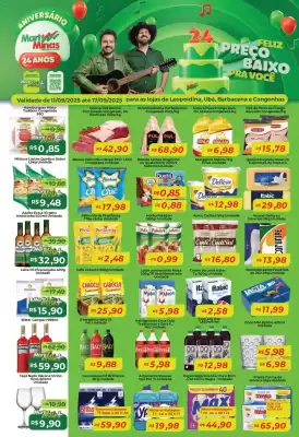 Folheto Mart Minas (válido até 17-09)