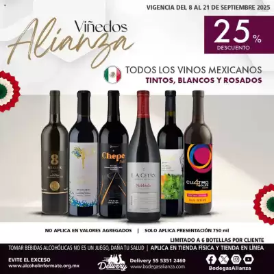 Folleto Bodegas Alianza (válido hasta 21-09)