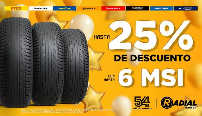 Catálogo Radial Llantas (válido hasta 30-09)