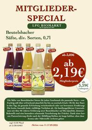 LPG Biomarkt Prospekt woche 37 Seite 20