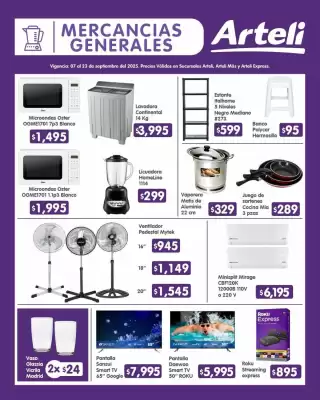 Folleto Arteli (válido hasta 23-09)