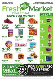 Hy-Vee weekly ad week 37 Page 1