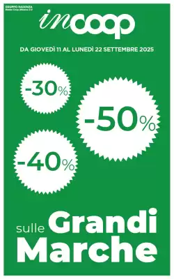 Volantino In Coop (valido fino al 22-09)