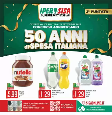 volantino IperSisa (valido fino al 24-09)