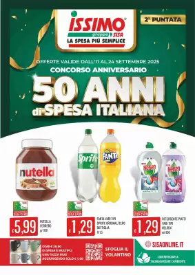 Volantino Issimo supermercado (valido fino al 24-09)