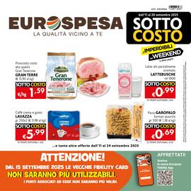 Volantino Eurospesa Pagina 1